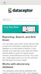 Mobile Screenshot of dataceptor.com